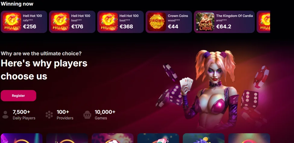 Velg NV Casino i dag